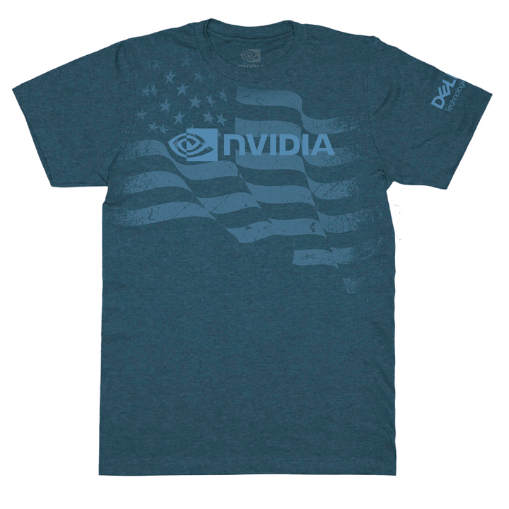 Dell Federal Flag T-Shirt - Navy Heather
