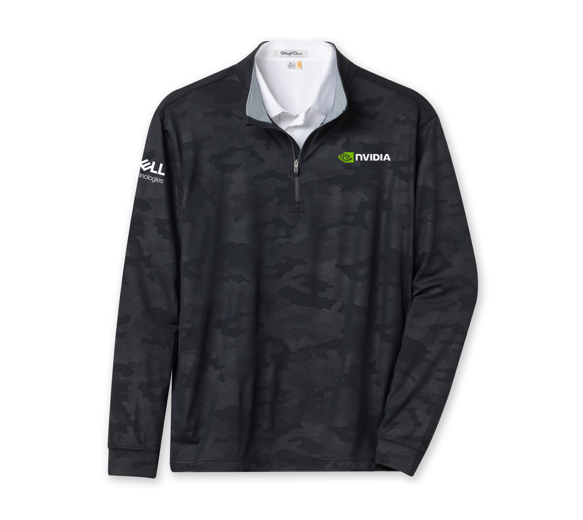 Sherman Quarter Zip - Black