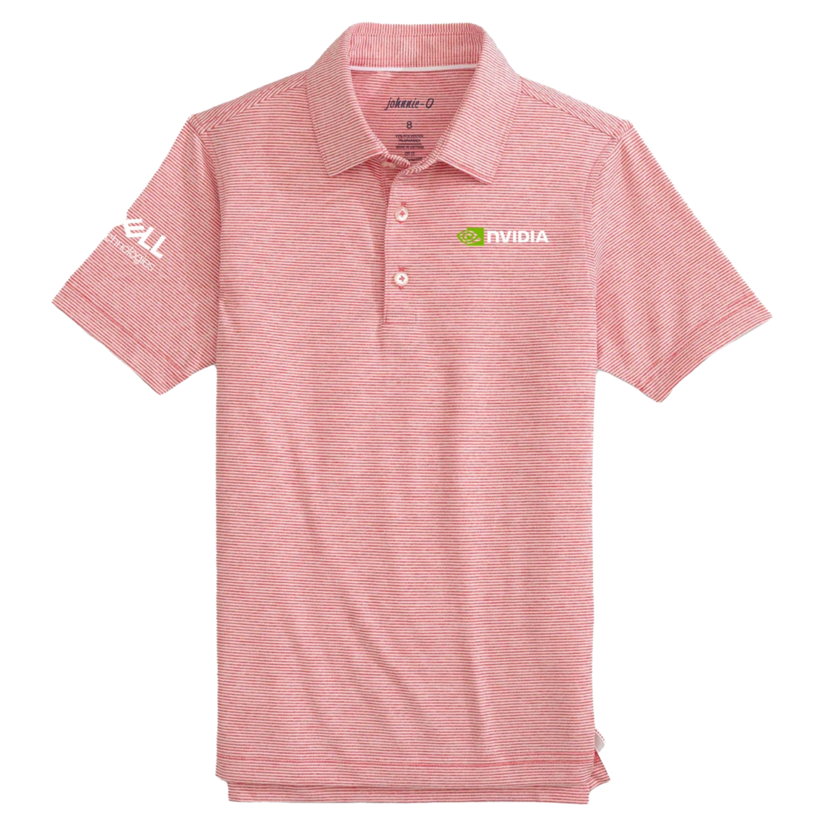 Johnnie-O Performance Jersey Jr. Polo - Lyndonn Stripe
